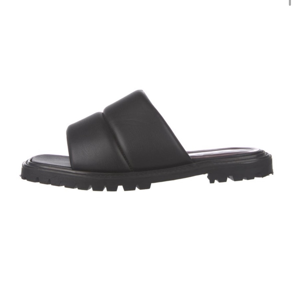 Staud Black Leather Slides
Women's Size: 11 IT41